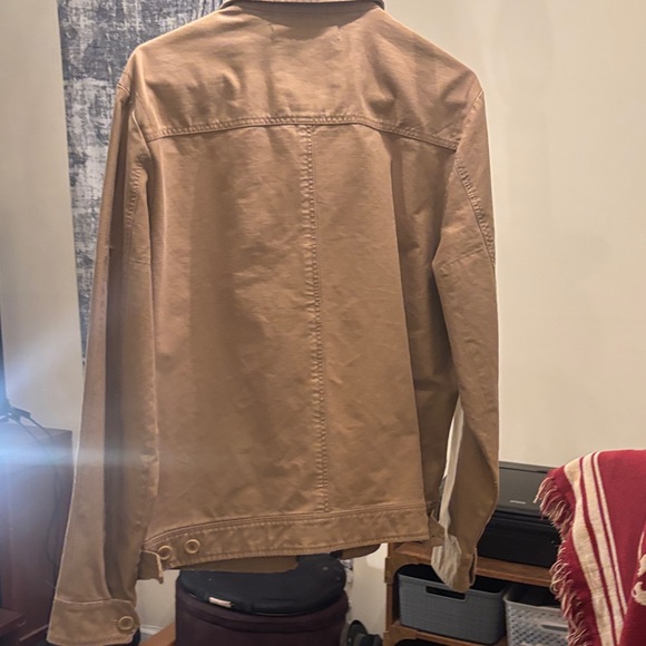 J. Crew Men's Light Brown Shirt Jacket - Picture 6 of 10